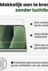 BASEY. BASEY. iPhone Duo Hoesje Bookcase Met 2x Screenprotector - Bruin