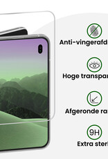 BASEY. BASEY. iPhone Duo Hoesje Bookcase Met 2x Screenprotector - Turquoise
