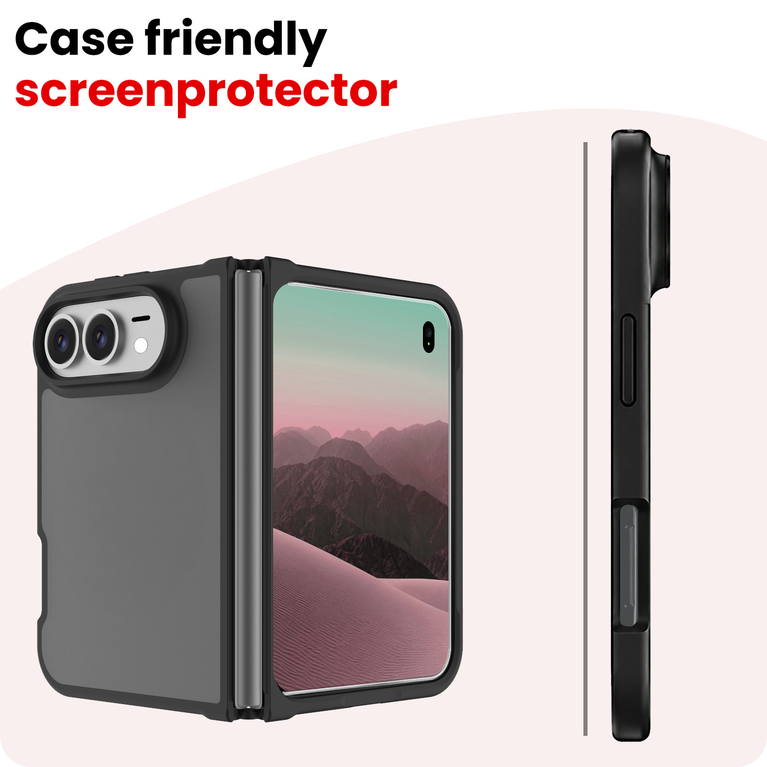 NoXx NoXx iPhone Duo Screenprotector Glas Met Dichte Notch - 2 PACK