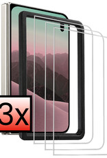 NoXx NoXx iPhone Duo Screenprotector Met Installatieframe - 3 PACK