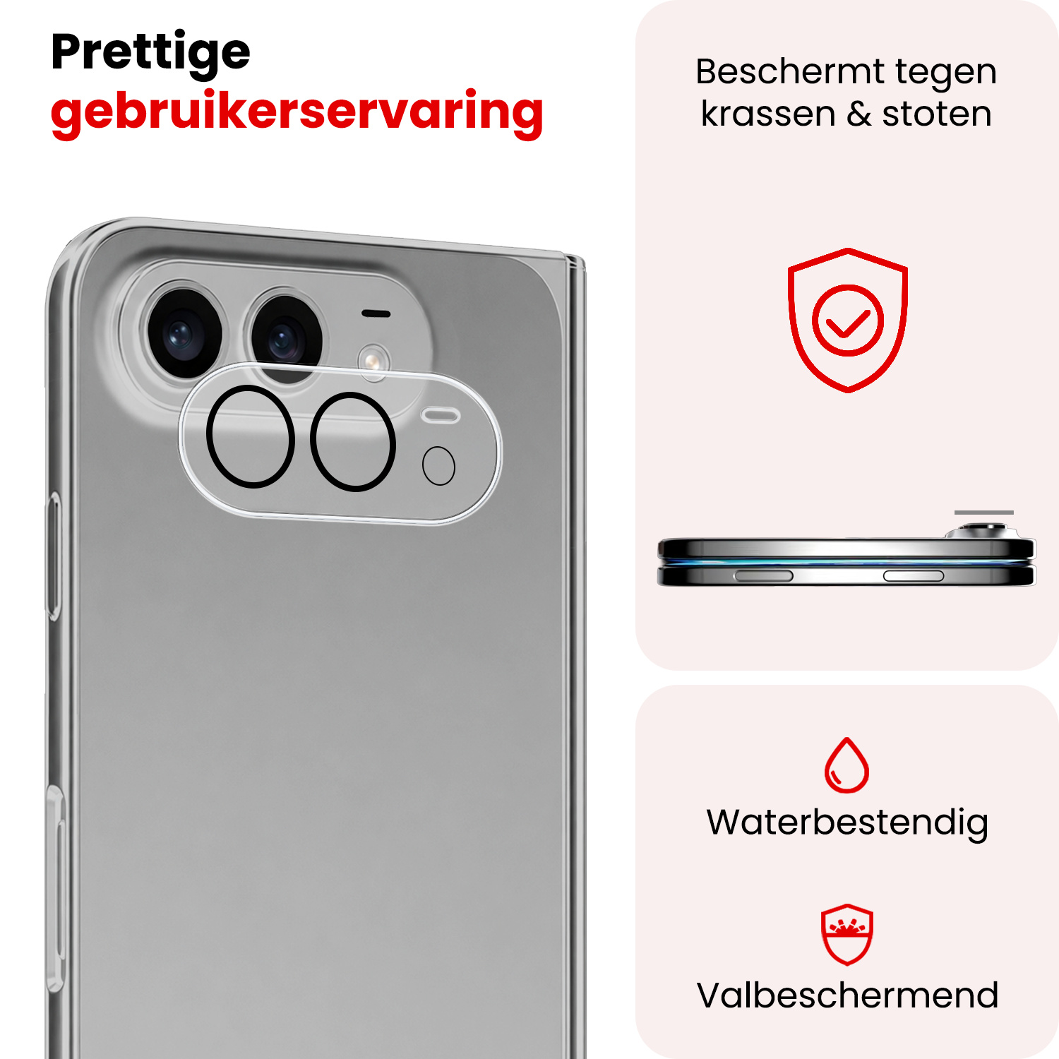 NoXx NoXx iPhone Duo Camera Screenprotector