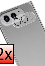 NoXx NoXx iPhone Duo Camera Screenprotector - 2 PACK
