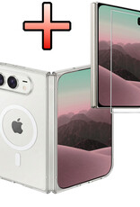 NoXx NoXx iPhone Duo Magsafe Hoesje Transparant Met Screenprotector
