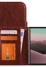 NoXx NoXx iPhone Duo Hoesje Bookcase - Bruin