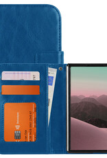 NoXx NoXx iPhone Duo Hoesje Bookcase - Donkerblauw
