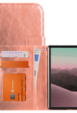 NoXx NoXx iPhone Duo Hoesje Bookcase - Rose Goud