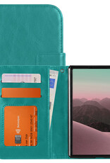 NoXx NoXx iPhone Duo Hoesje Bookcase - Turquoise