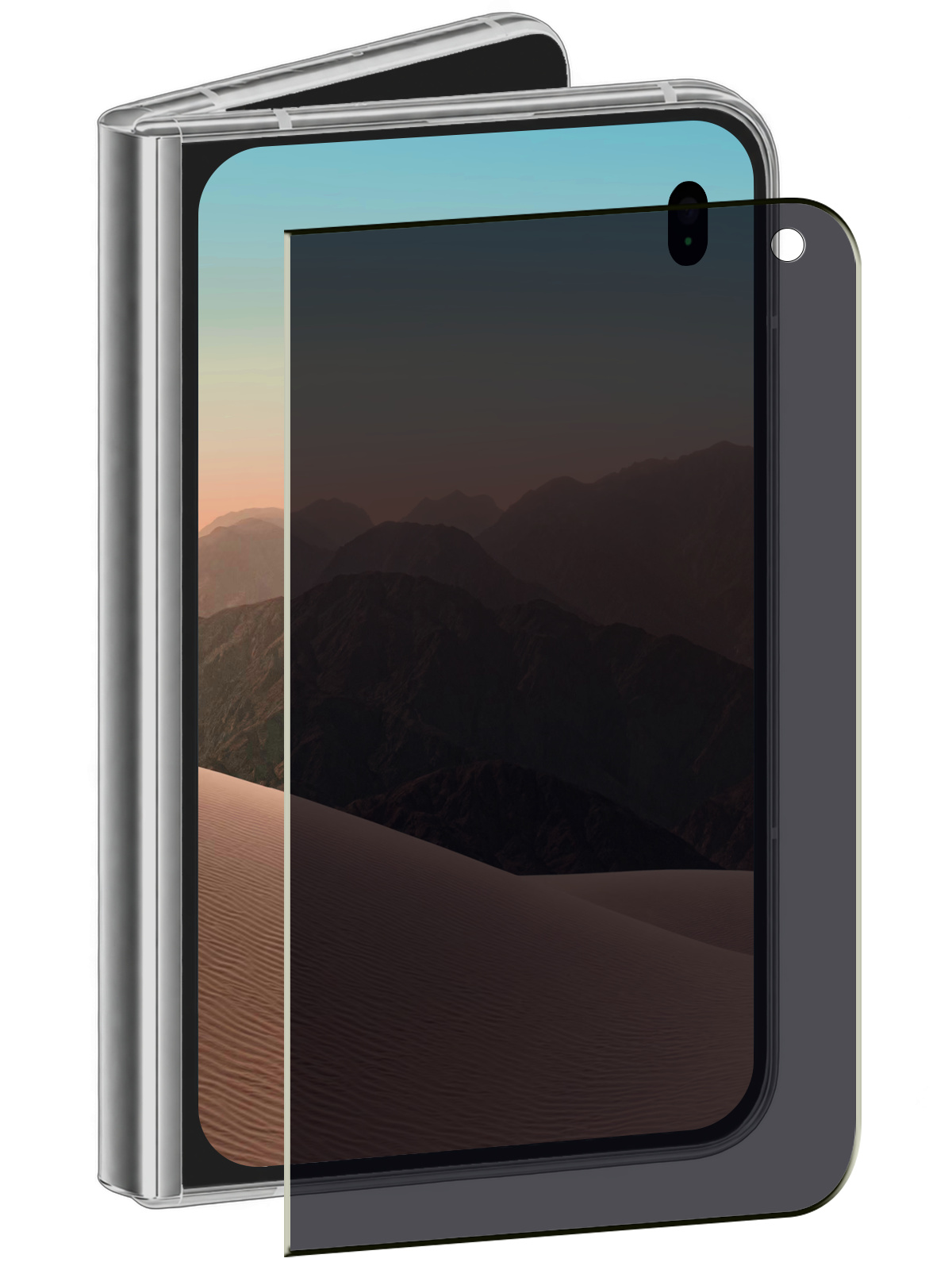 Nomfy Nomfy iPhone Duo Screenprotector Glas Privacy