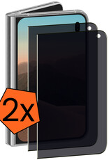 Nomfy Nomfy iPhone Duo Screenprotector Glas Privacy - 2 PACK