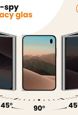 Nomfy Nomfy iPhone Duo Screenprotector Glas Privacy - 3 PACK