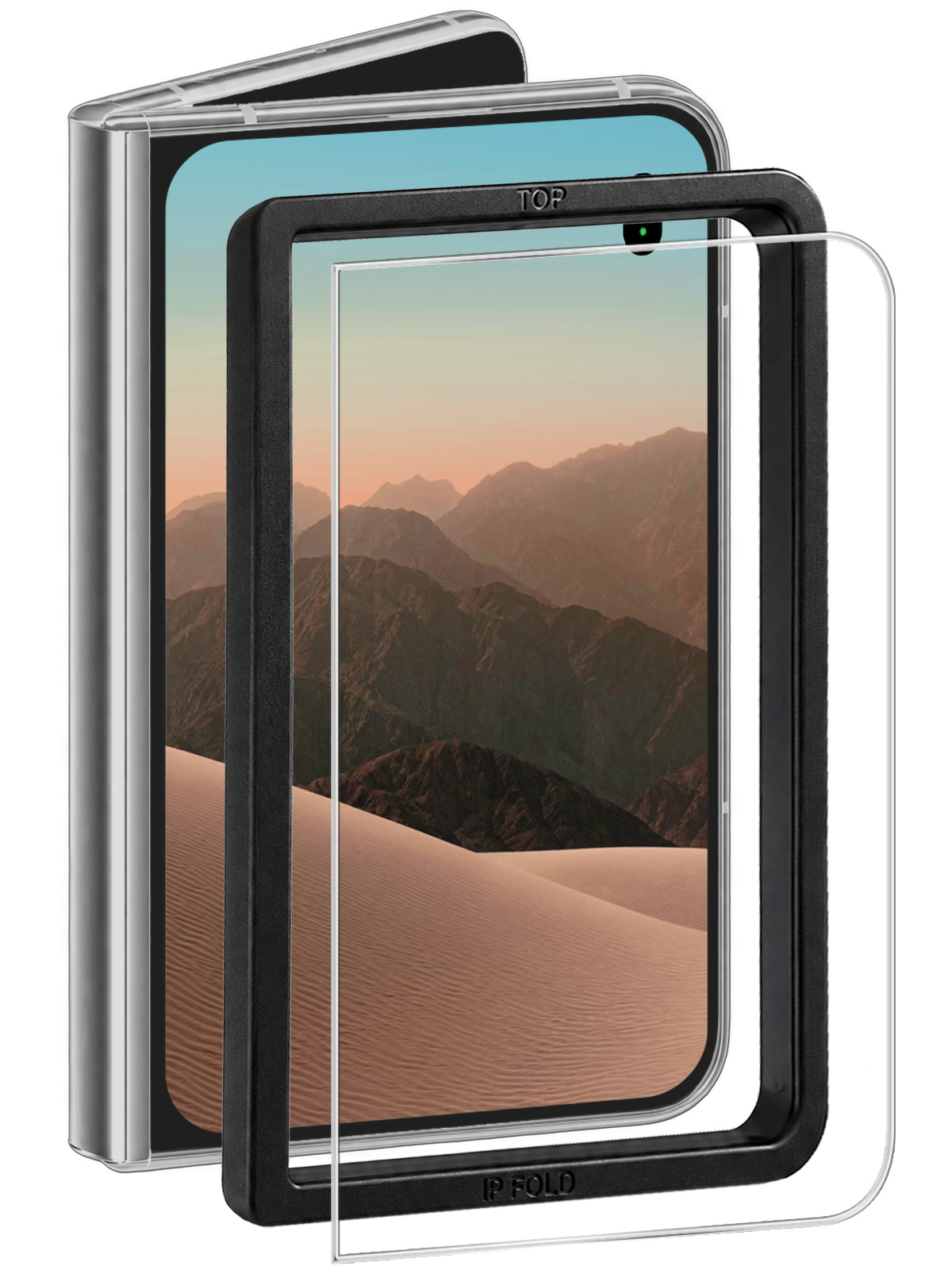 Nomfy Nomfy iPhone Duo Screenprotector Met Installatieframe