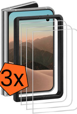 Nomfy Nomfy iPhone Duo Screenprotector Met Installatieframe - 3 PACK
