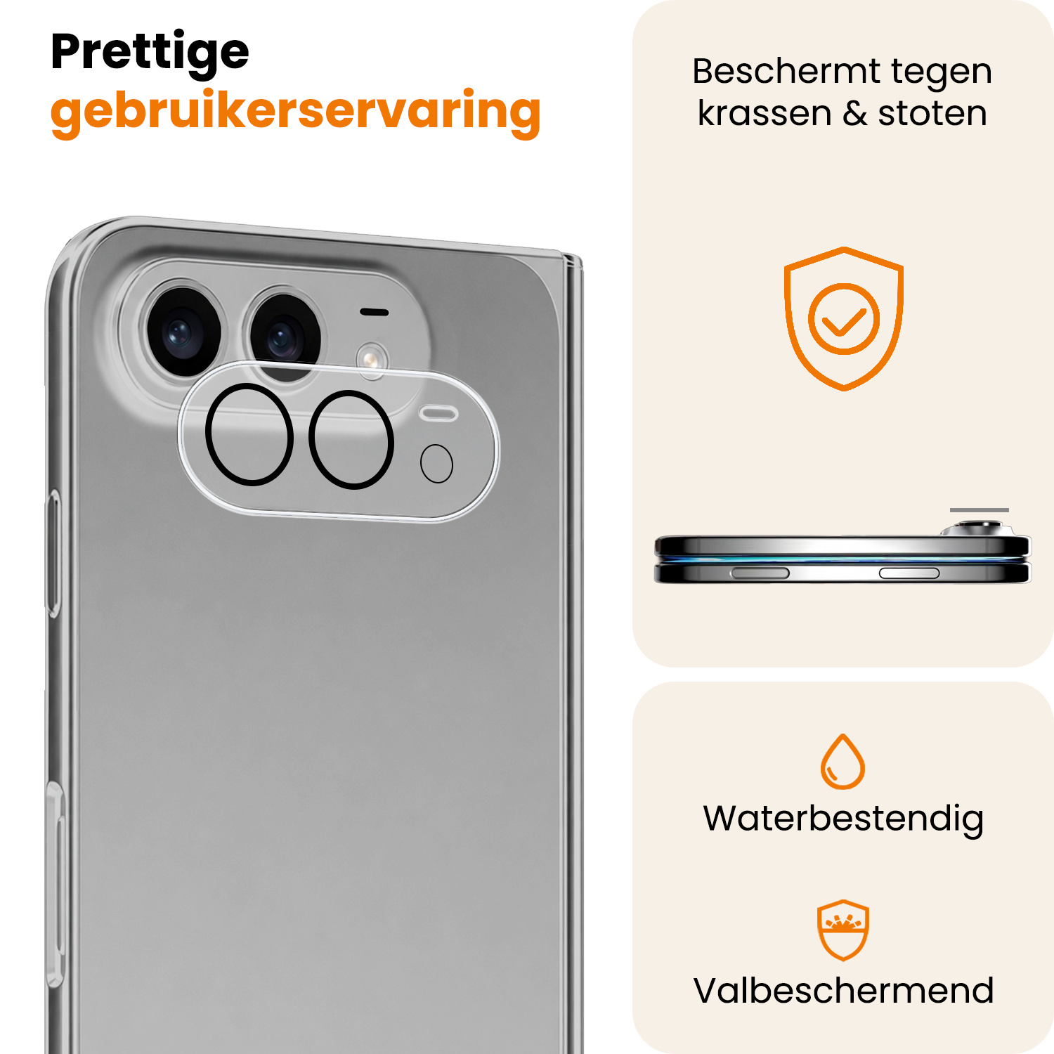 Nomfy Nomfy iPhone Duo Camera Screenprotector