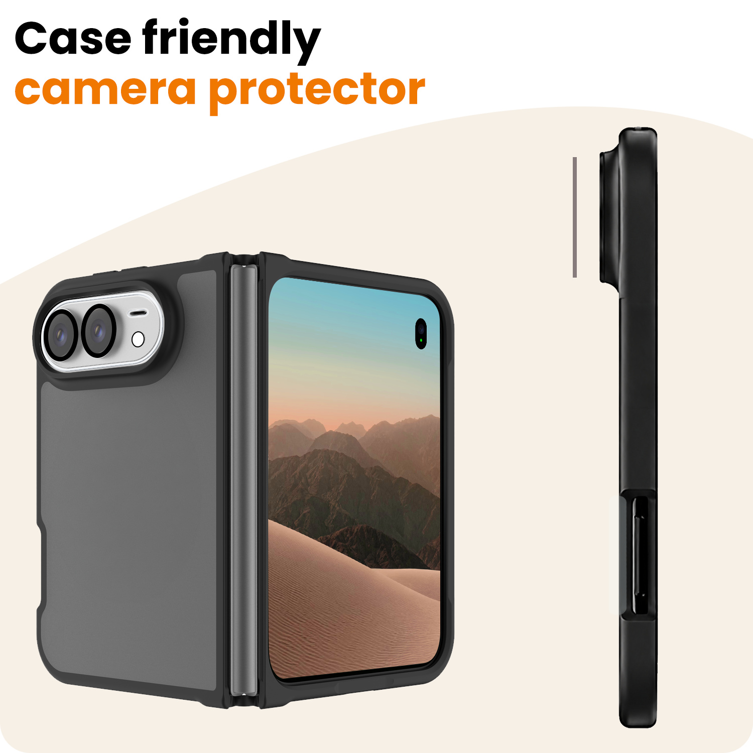 Nomfy Nomfy iPhone Duo Camera Screenprotector - 2 PACK