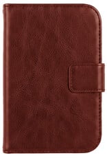 Nomfy Nomfy iPhone Duo Hoesje Bookcase - Bruin