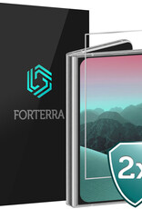 Forterra Forterra iPhone Duo Screenprotector Glas Met Dichte Notch - 2 PACK