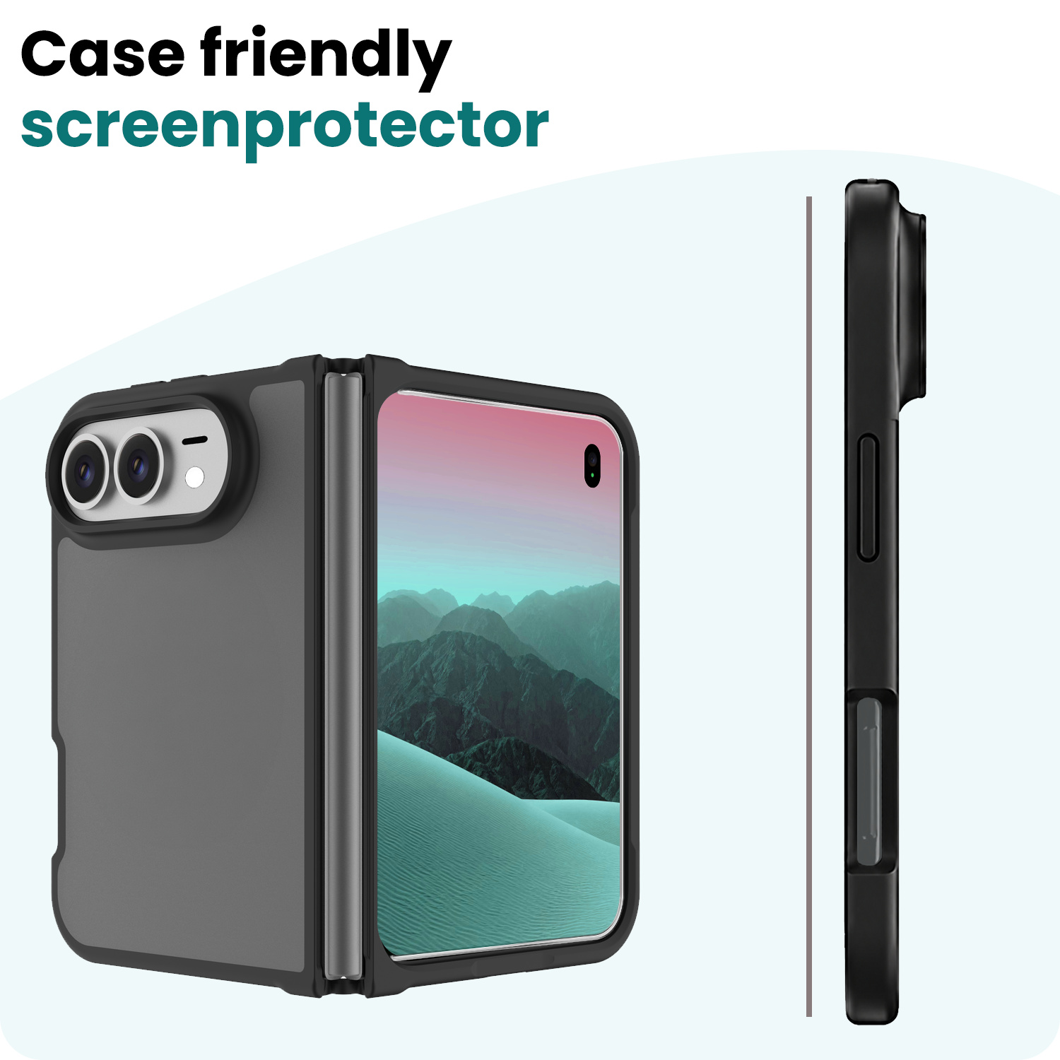 Forterra Forterra iPhone Duo Screenprotector Glas Met Dichte Notch - 2 PACK