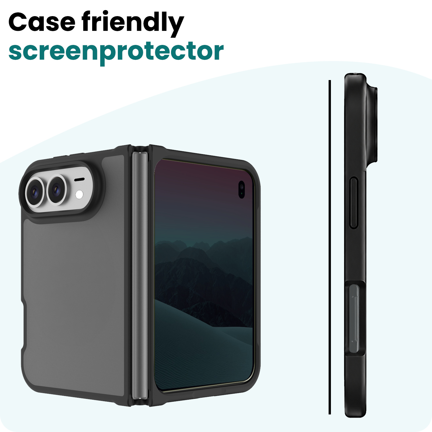 Forterra Forterra iPhone Duo Screenprotector Glas Privacy