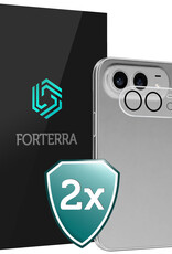 Forterra Forterra iPhone Duo Camera Screenprotector - 2 PACK