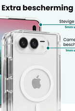 Forterra Forterra iPhone Duo Magsafe Hoesje - Transparant