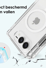 Forterra Forterra iPhone Duo Magsafe Hoesje - Transparant