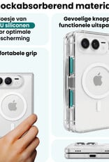 Forterra Forterra iPhone Duo Magsafe Hoesje Transparant Met 2x Screenprotector