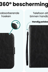 Forterra Forterra iPhone Duo Hoesje Bookcase - Zwart