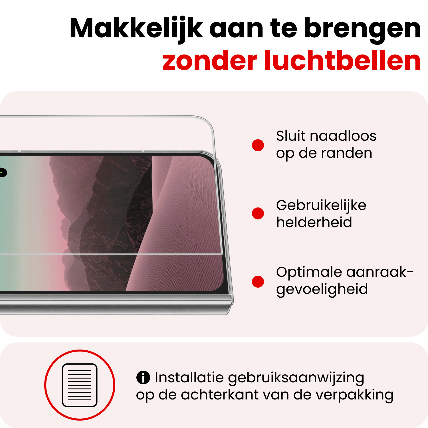 NoXx NoXx iPhone Duo Hoesje Bookcase Met Screenprotector - Donkerblauw