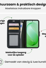 BASEY. BASEY. Samsung Galaxy S26 FE Hoesje Bookcase - Zwart