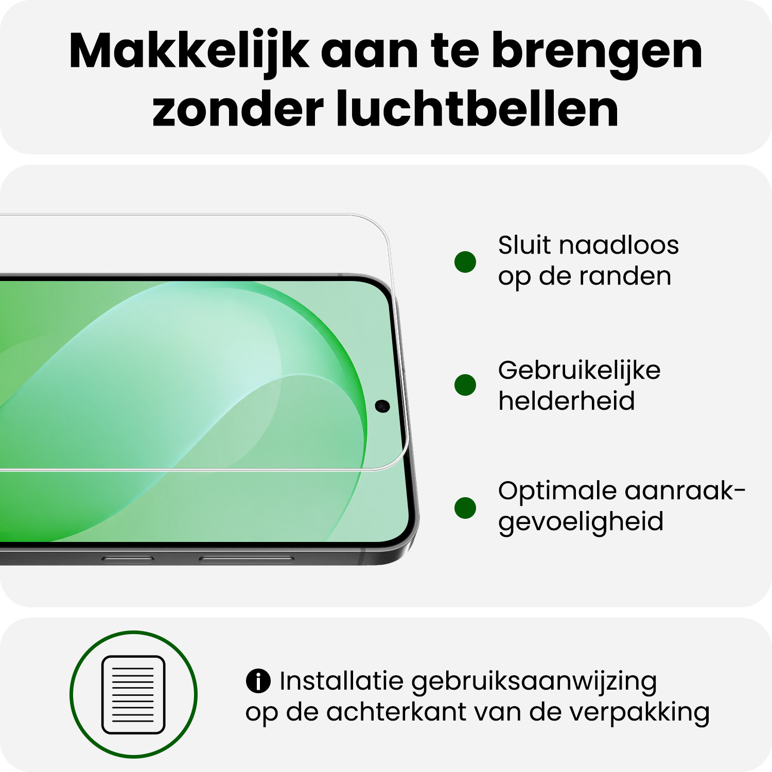 BASEY. BASEY. Samsung Galaxy S26 FE Hoesje Bookcase Met Screenprotector - Donkerblauw