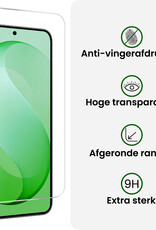 BASEY. BASEY. Samsung Galaxy S26 FE Hoesje Bookcase Met Screenprotector - Rose Goud