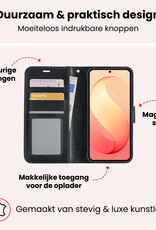 NoXx NoXx Samsung Galaxy S26 FE Hoesje Bookcase - Zwart