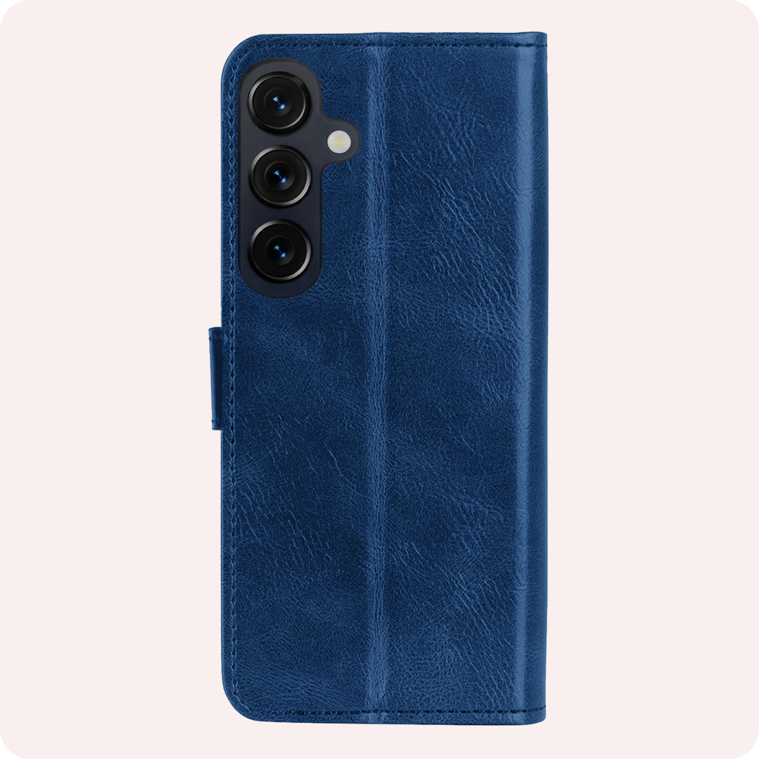 NoXx NoXx Samsung Galaxy S26 FE Hoesje Bookcase Met 2x Screenprotector - Donkerblauw