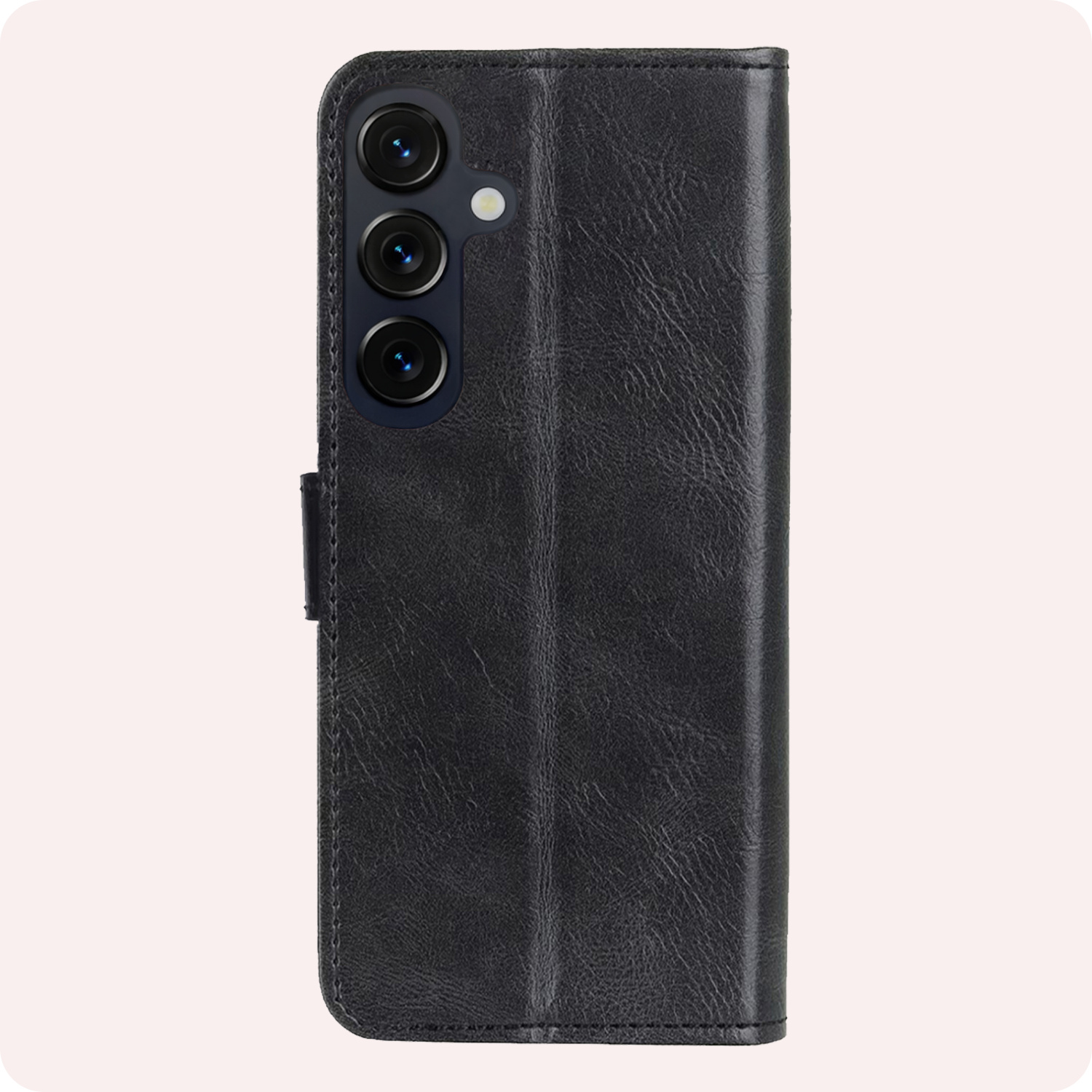 NoXx NoXx Samsung Galaxy S26 FE Hoesje Bookcase Met 2x Screenprotector - Zwart