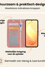 Nomfy Nomfy Samsung Galaxy S26 FE Hoesje Bookcase - Rose Goud