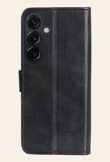Nomfy Nomfy Samsung Galaxy S26 FE Hoesje Bookcase Met Screenprotector - Zwart