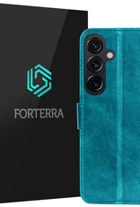 Forterra Forterra Samsung Galaxy S26 FE Hoesje Bookcase - Turquoise
