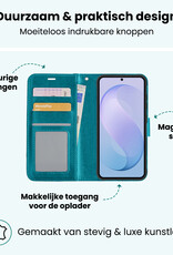 Forterra Forterra Samsung Galaxy S26 FE Hoesje Bookcase - Turquoise