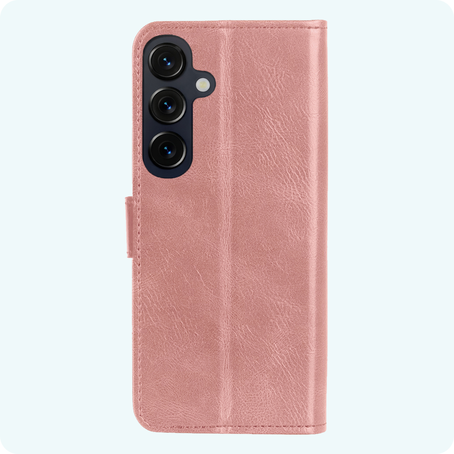 Forterra Forterra Samsung Galaxy S26 FE Hoesje Bookcase Met Screenprotector - Rose Goud