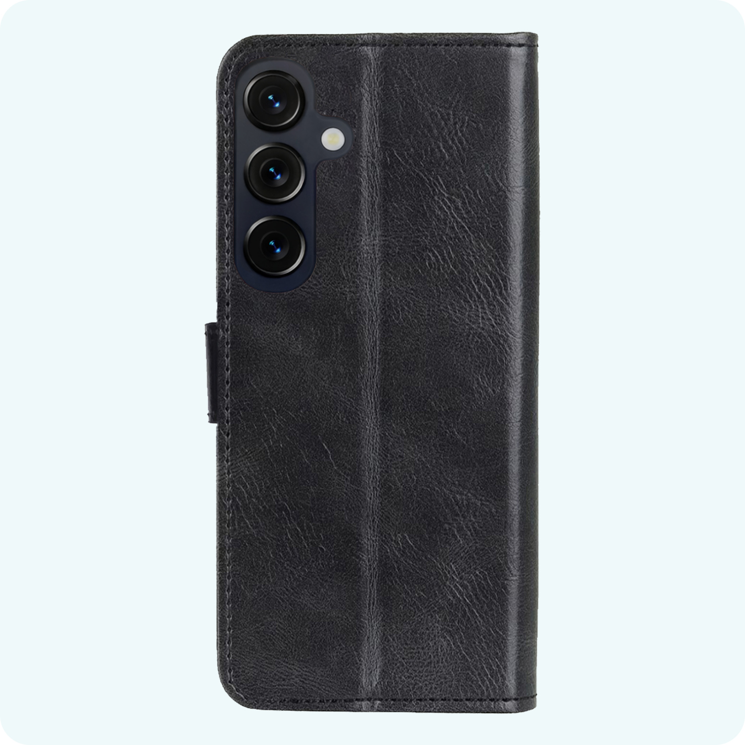 Forterra Forterra Samsung Galaxy S26 FE Hoesje Bookcase Met Screenprotector - Zwart