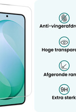 Forterra Forterra Samsung Galaxy S26 FE Hoesje Bookcase Met 2x Screenprotector - Rose Goud