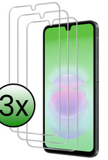 BASEY. BASEY. Samsung Galaxy A18 Screenprotector Glas - 3 PACK