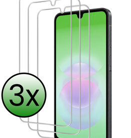 BASEY. BASEY. Samsung Galaxy A18 Screenprotector Glas - 3 PACK