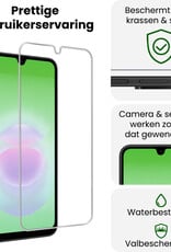 BASEY. BASEY. Samsung Galaxy A18 Screenprotector Glas - 3 PACK