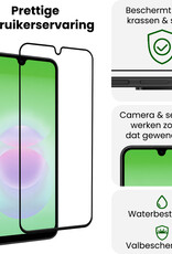 BASEY. BASEY. Samsung Galaxy A18 Screenprotector Glas Full Cover