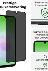 BASEY. BASEY. Samsung Galaxy A18 Screenprotector Glas Privacy - 2 PACK