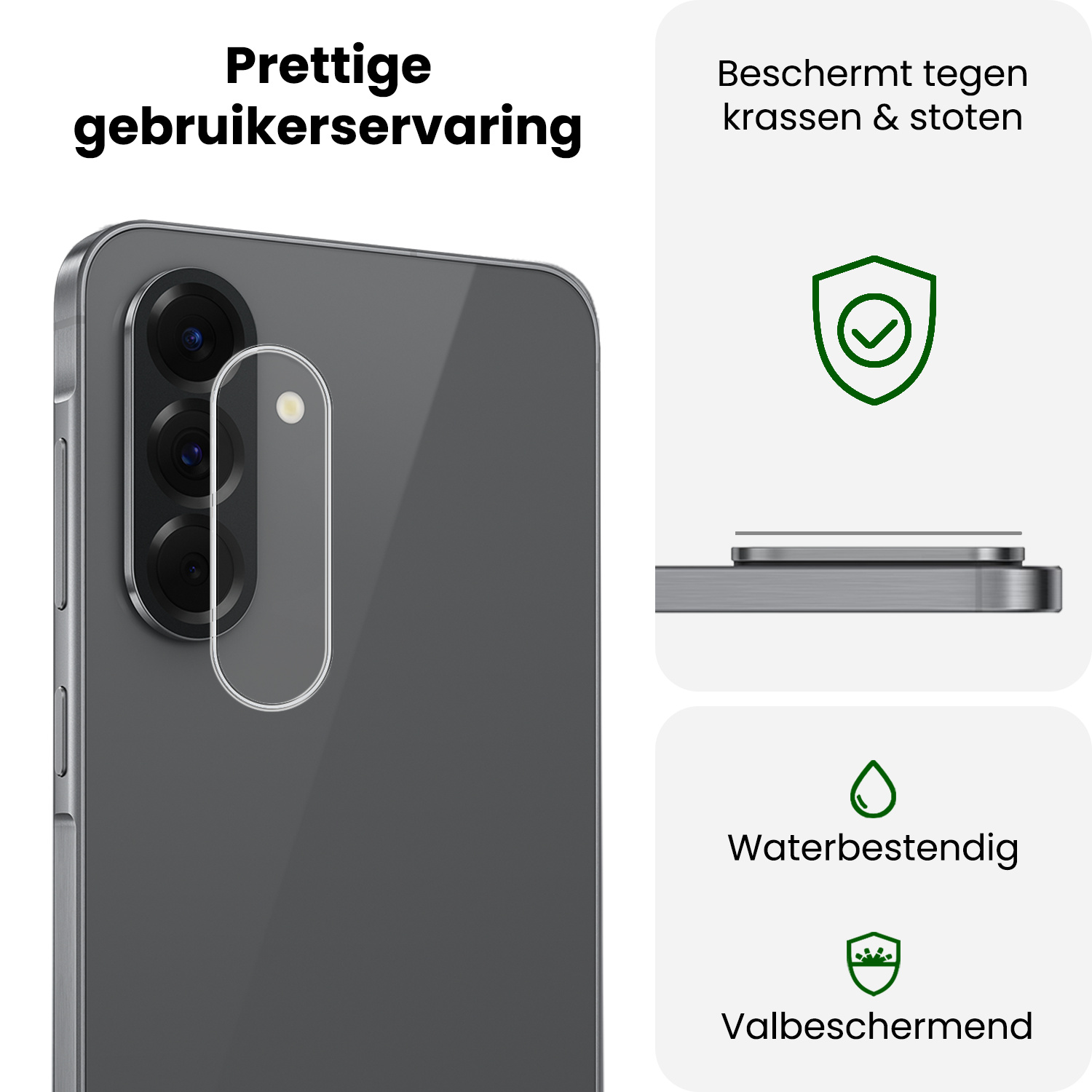 BASEY. BASEY. Samsung Galaxy A18 Camera Screenprotector - 3 PACK
