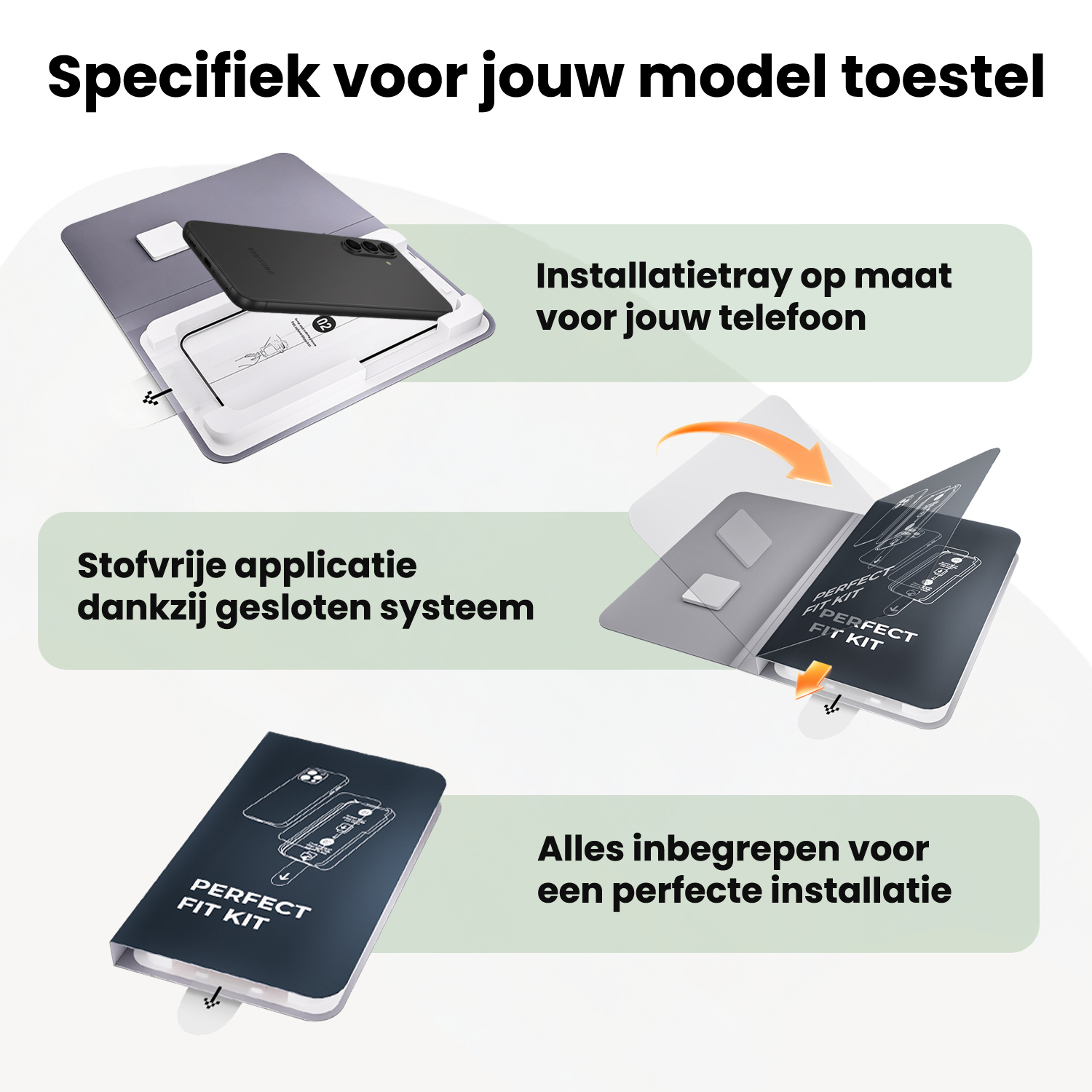BASEY. BASEY. Samsung Galaxy A18 Screenprotector Perfect Fit Kit - 2 PACK
