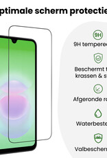 BASEY. BASEY. Samsung Galaxy A18 Screenprotector Perfect Fit Kit - 2 PACK