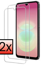 NoXx NoXx Samsung Galaxy A18 Screenprotector Glas - 2 PACK